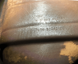Катализатор от Ford 1L54 5E212 EC №4