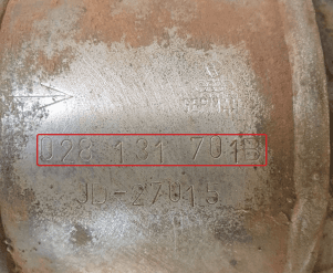 Катализатор от Audi - Volkswagen 028131701B