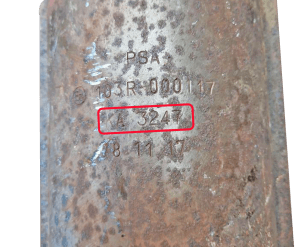 Катализатор от Citroën - Peugeot KA 3247