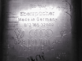 Катализатор от Audi - Volkswagen 028131701AH 028178JA №3