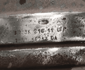 Катализатор от Ford 7L51 5E212 DA №3