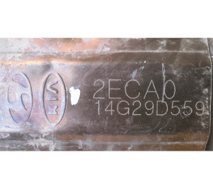 Катализатор от Hyundai - Kia 2ECA0 №3