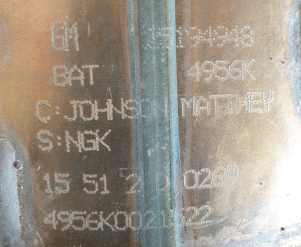 Катализатор от Chevrolet 25194948