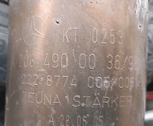 Катализатор от Mercedes Benz KT 0253
