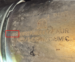 Катализатор от Chrysler 992AB №4