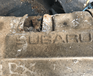 Катализатор от Subaru 7226 №2