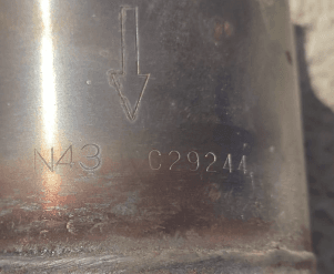 Катализатор от Honda N43 C29244 №3
