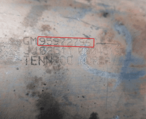 Катализатор от General Motors 95972796 №3