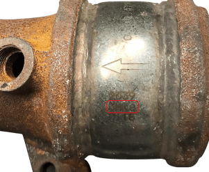 Катализатор от Toyota 2339