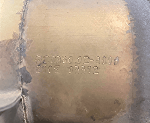 Катализатор от Porsche PO2380023006