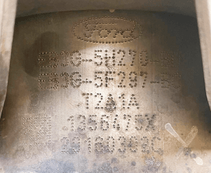Катализатор от Ford EB3G-5H270-BD EB3G-5F297-BC