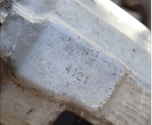 Катализатор от Subaru 4121