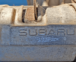 Катализатор от Subaru 0329 №2