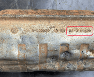 Катализатор от General Motors M3 0103622 №3