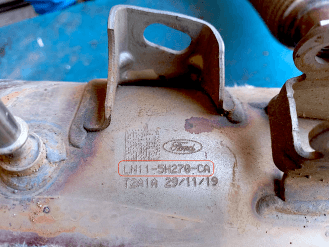 Катализатор от Ford LN11-5H270-CA №2