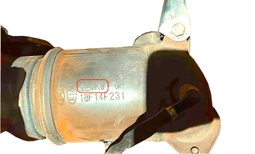 Катализатор от Hyundai - Kia 2EMK0