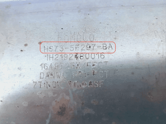 Катализатор от Ford HS73-5F297-BA