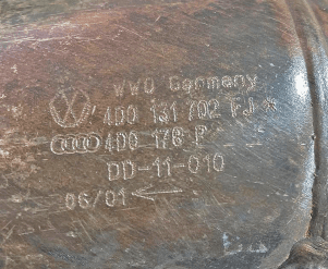 Катализатор от Audi - Volkswagen 4D0131702FJ 4D0178P №2