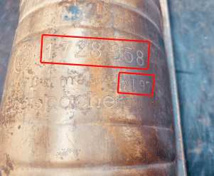 Катализатор от BMW 1728358 (97) №2