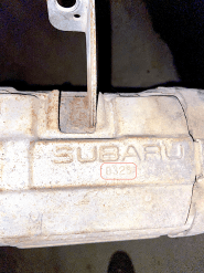 Катализатор от Subaru 0323 №2