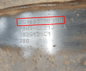 Катализатор от Ford F6U5-5E212-AA