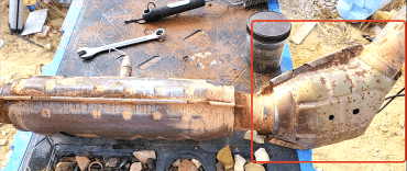 Катализатор от Ford 2L34 5E214 BB (PRE) №2