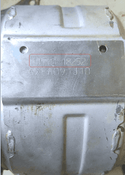 Катализатор от Kubota 1J770-18252 №2