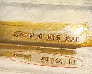 Катализатор от Ford YF1C 5E214 BD