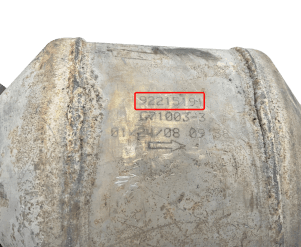 Катализатор от General Motors 92215191 №3