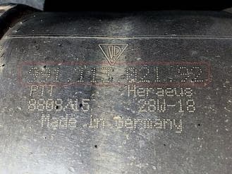 Катализатор от Porsche 99111302192 №4