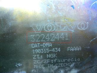 Катализатор от Volvo 32242441 №3