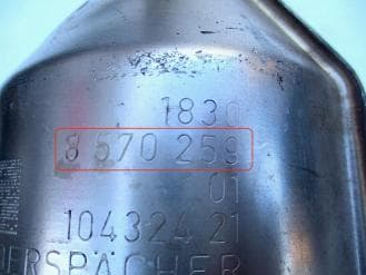 Катализатор от Mini Cooper 8570259 №3