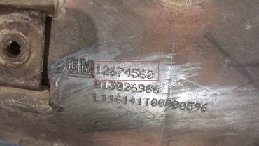 Катализатор от General Motors 12674560