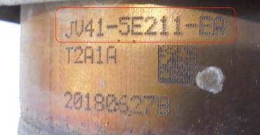 Катализатор от Ford JV41-5E211-EA №2