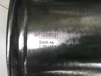 Катализатор от Scania 1928891 №3