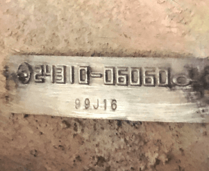 Катализатор от Ssangyong 24310-06060DK №2