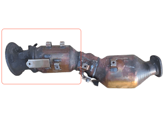 Катализатор от Lexus - Toyota 36280F №3