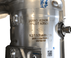 Катализатор от Dacia - Renault 208A06260R