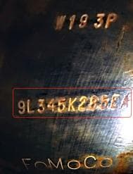 Катализатор от Ford 9L34 5K285 EA №3