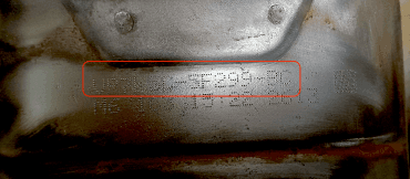 Катализатор от Ford VP7L5C-5F299-BC №2