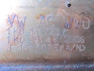 Катализатор от Audi - Volkswagen 1K0131723 1K0181AA
