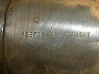 Катализатор от General Motors 12579544 №3