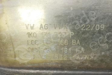 Катализатор от Audi - Skoda - Volkswagen 1K0131723P 5N0166BA 1K0181FA