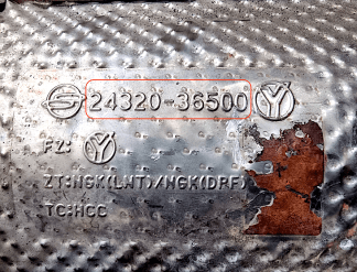 Катализатор от Ssangyong 24320-36500