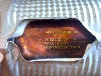 Катализатор от Renault 208022037R