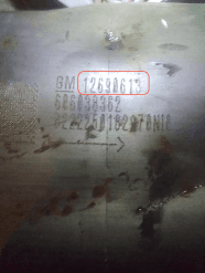 Катализатор от General Motors 12690613