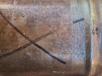Катализатор от BMW 9829072