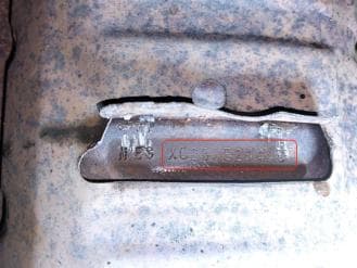 Катализатор от Ford XC25 5E214 AC (REAR)