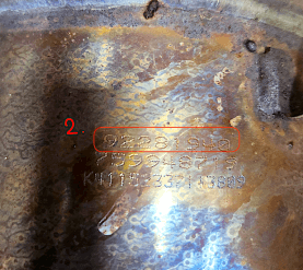 Катализатор от General Motors - Holden 92281940