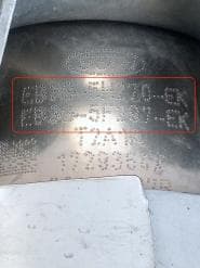 Катализатор от Ford EB3G-5H270-EK EB3G-5F297-EK №2